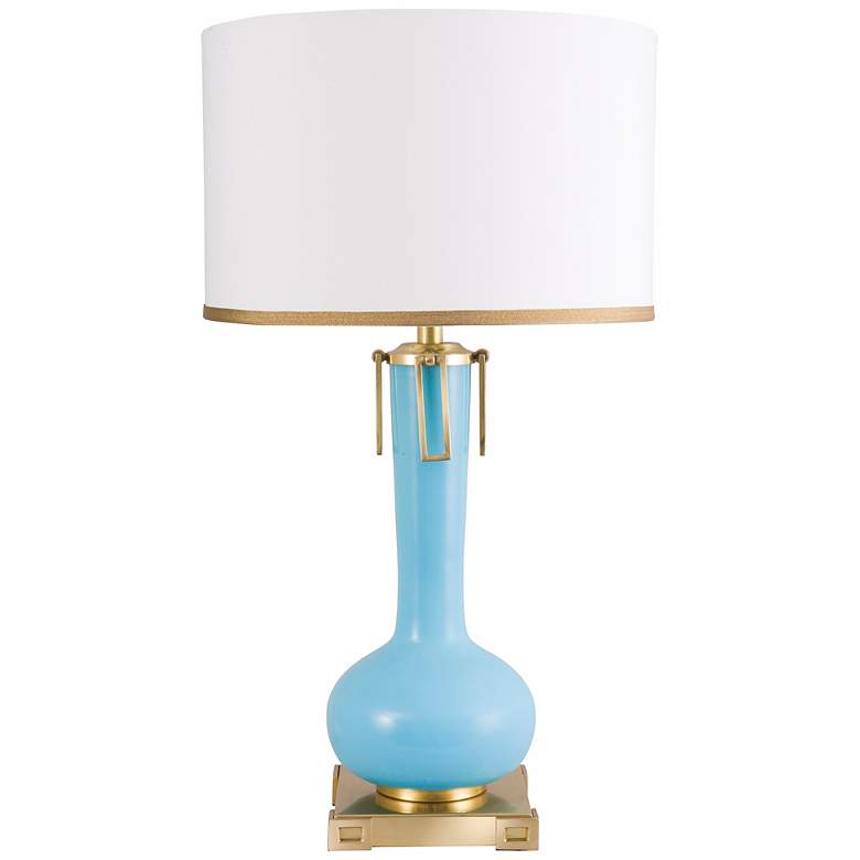 Image 1 Frederick Cooper Blue Eden Table Lamp