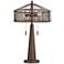 Fredrick Metal Industrial Table Lamp with USB