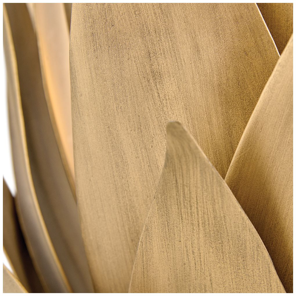 Image 3 Fredrick Ramond Agave 20 3/4"H Burnished Gold Wall Sconce more views