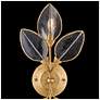 3_Fredrick Ramond Amira 25 1/4" High Brass 2-Light Wall Sconce more views