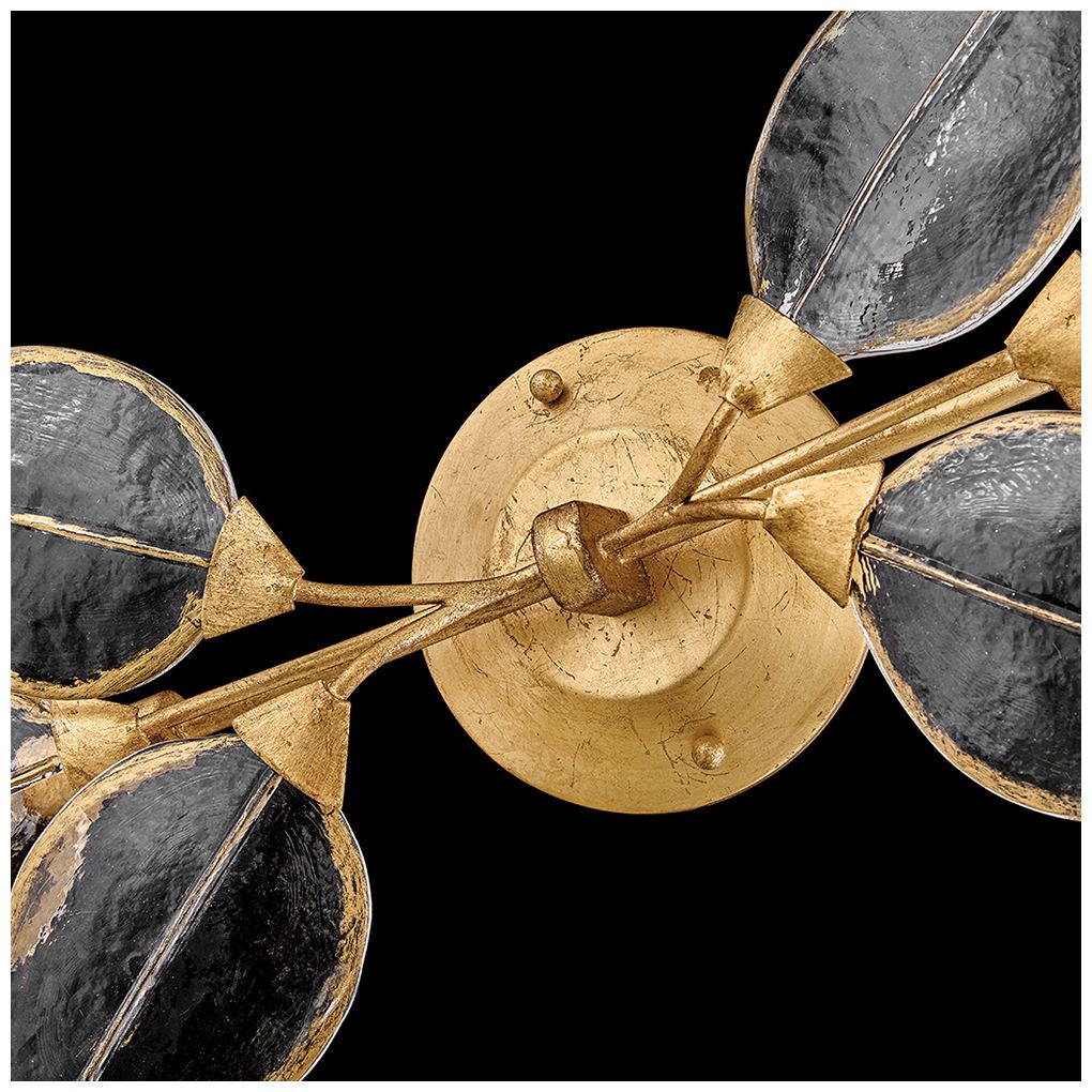 Fredrick Ramond Amira 25 1/4" High Brass 2-Light Wall Sconce