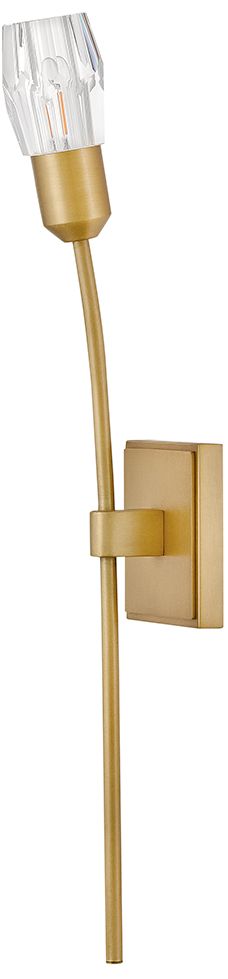 Image 2 Fredrick Ramond Atera Large Single Light Sconce 25.75" Heritage Brass more views