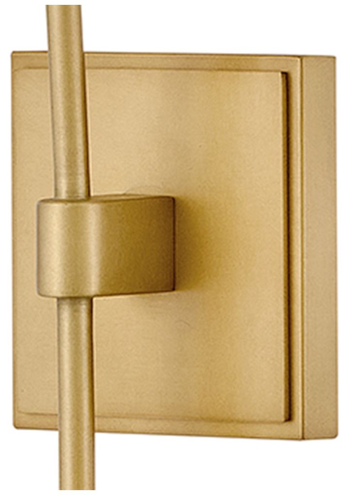 Image 5 Fredrick Ramond Atera Large Single Light Sconce 25.75" Heritage Brass more views