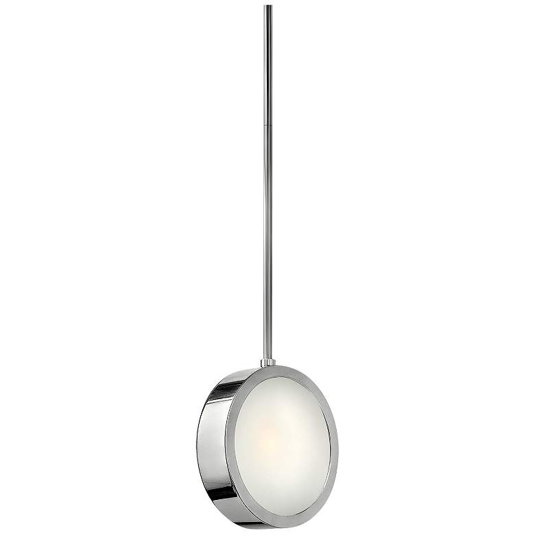 Image 1 Fredrick Ramond Broadway 8"W Vertical Aluminum Mini Pendant