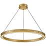 Fredrick Ramond Chandelier Althea Large Chandelier Lacquered Brass