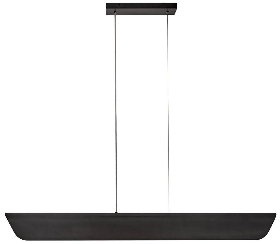 Fredrick Ramond Chandelier Arco Medium Linear Black Oxide