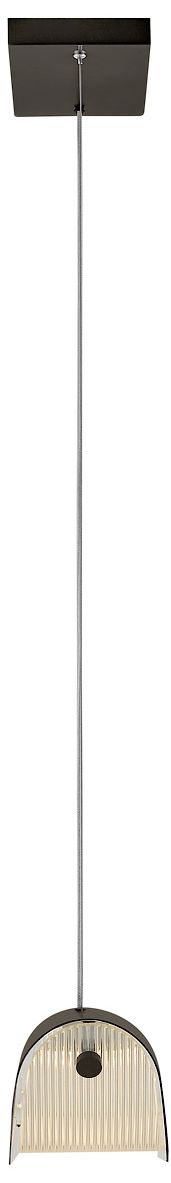 Fredrick Ramond Chandelier Arco Medium Linear Black Oxide