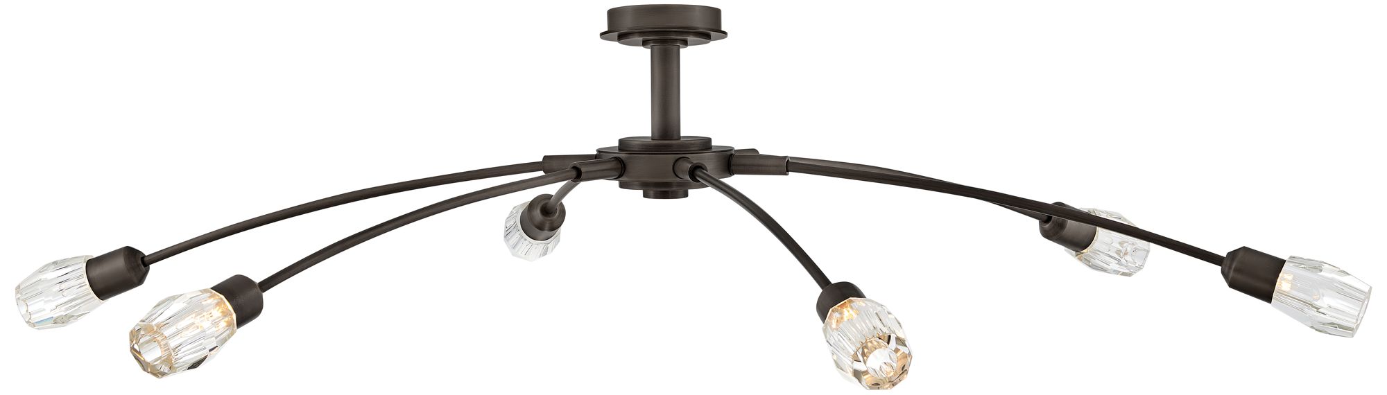 Image 4 Fredrick Ramond Chandelier Atera Extra Large Single Tier 60" Black Oxide more views