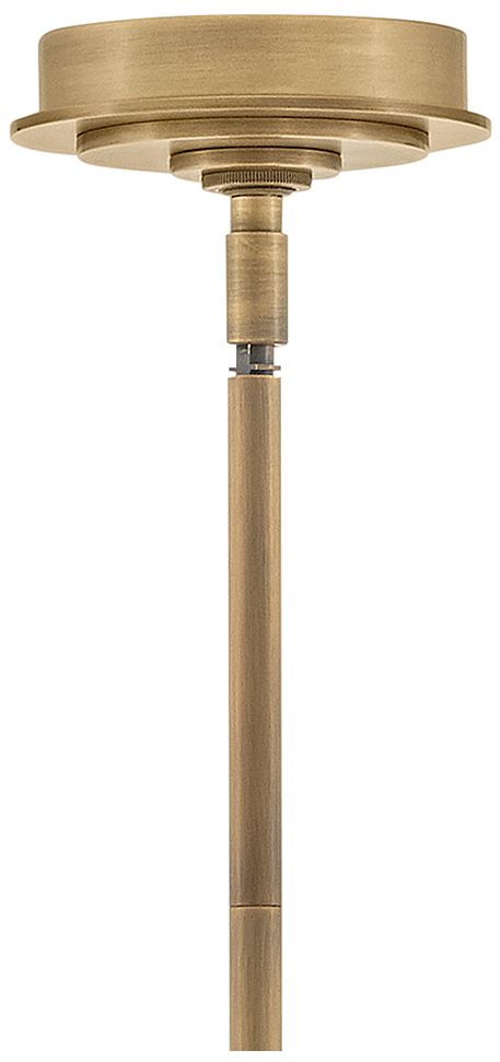 Fredrick Ramond Chandelier Atera Extra Large Single Tier 60" Heritage Brass