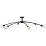 4_FREDRICK RAMOND CHANDELIER ATERA Extra Large Single Tier Black Oxide more views