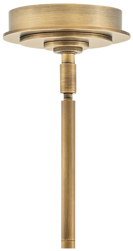 Fredrick Ramond Chandelier Atera Large Single Tier 45" Heritage Brass