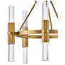 5_Fredrick Ramond Chandelier Cecily Medium Single Tier 26.5" Heritage Br more views