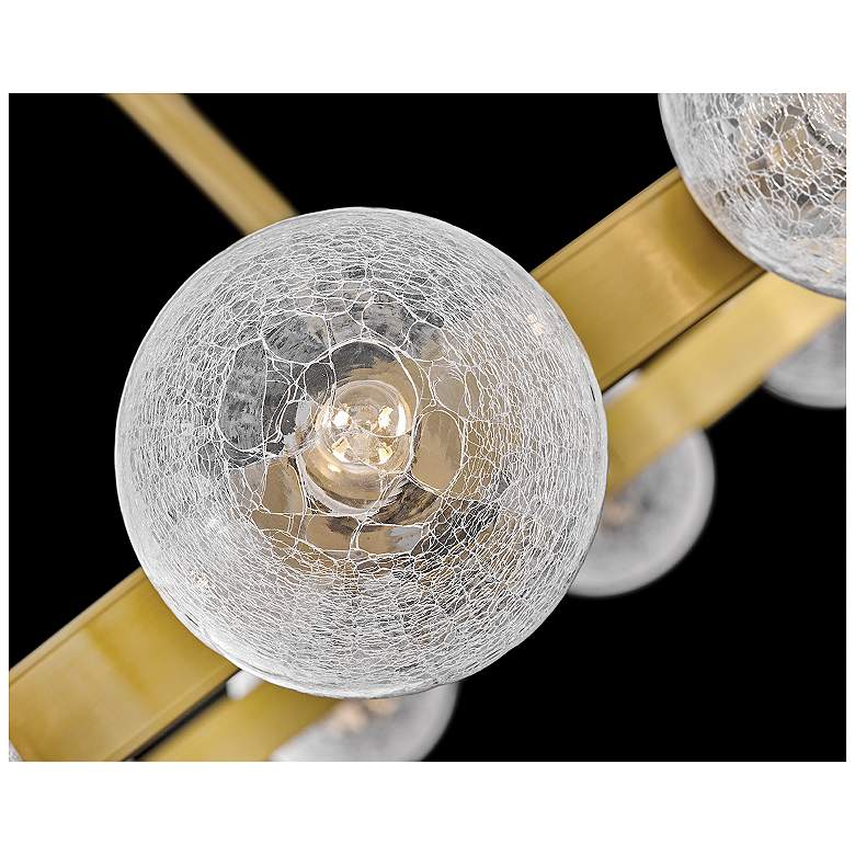 Image 6 FREDRICK RAMOND CHANDELIER COCO Large Chandelier Lacquered Brass more views