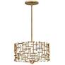 Thumbnail2 of Fredrick Ramond Chandelier Farrah Large Convertible Drum 16" Burnished more views