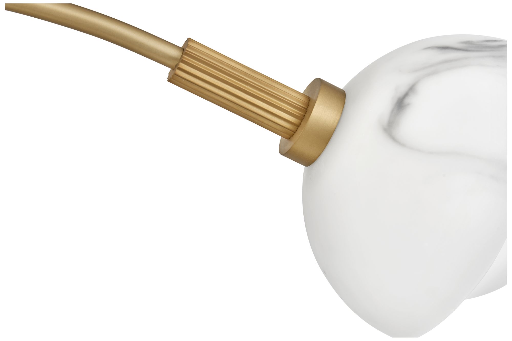 Image 7 Fredrick Ramond Chandelier Phoebe Medium Multi Tier 33.5" Heritage Brass more views