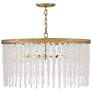2_Fredrick Ramond Chandelier Rubina Medium Chandelier Burnished Gold more views