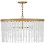 4_Fredrick Ramond Chandelier Rubina Medium Chandelier Burnished Gold more views