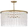 5_Fredrick Ramond Chandelier Rubina Medium Chandelier Burnished Gold more views