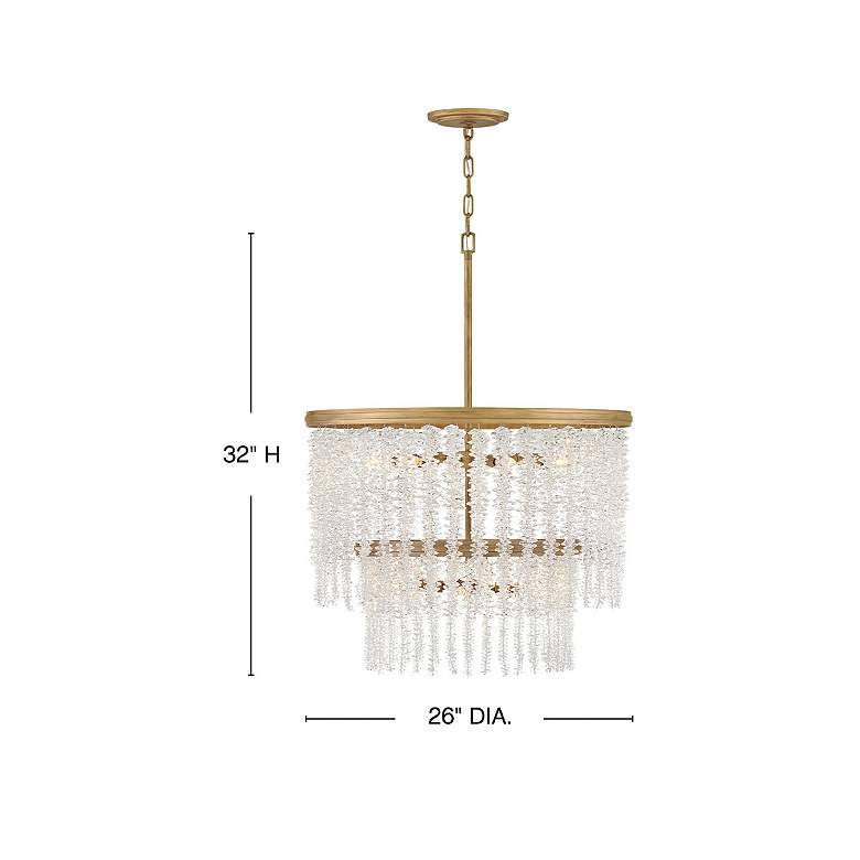 Image 3 Fredrick Ramond Chandelier Rubina Medium Chandelier Burnished Gold more views