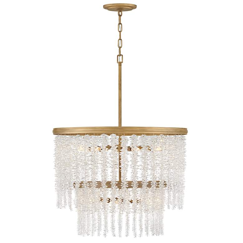 Image 4 Fredrick Ramond Chandelier Rubina Medium Chandelier Burnished Gold more views