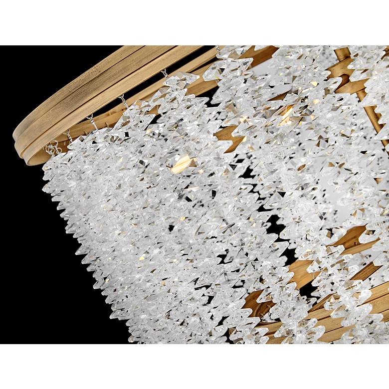 Image 5 Fredrick Ramond Chandelier Rubina Medium Chandelier Burnished Gold more views