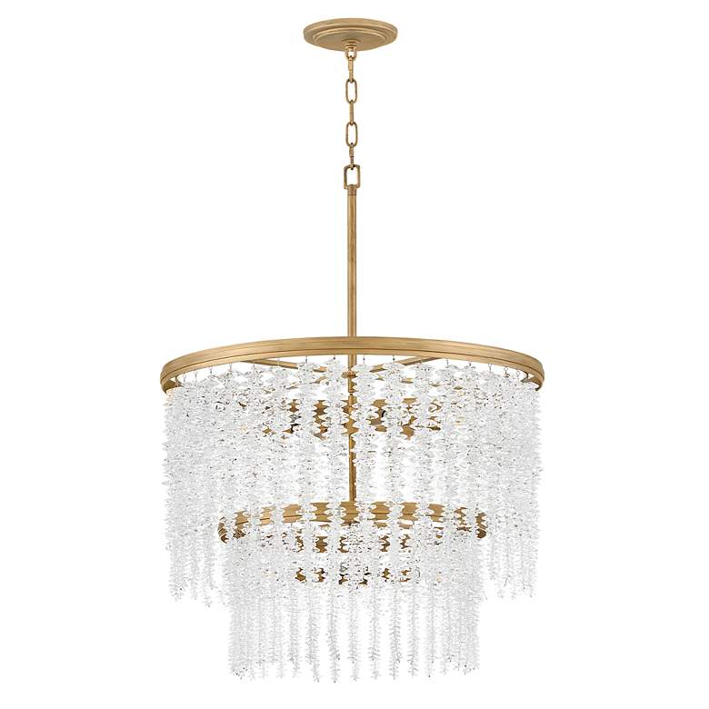 Image 6 Fredrick Ramond Chandelier Rubina Medium Chandelier Burnished Gold more views