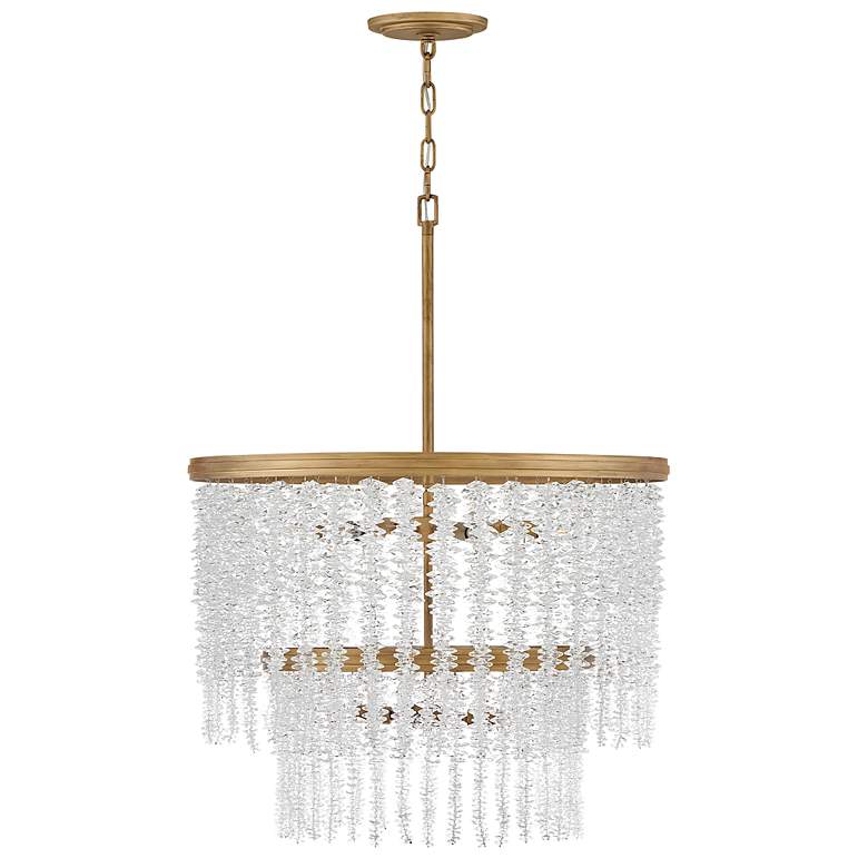 Image 7 Fredrick Ramond Chandelier Rubina Medium Chandelier Burnished Gold more views