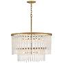 1_Fredrick Ramond Chandelier Rubina Medium Chandelier Burnished Gold