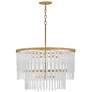 4_Fredrick Ramond Chandelier Rubina Medium Chandelier Burnished Gold more views
