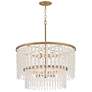 5_Fredrick Ramond Chandelier Rubina Medium Chandelier Burnished Gold more views