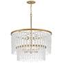 6_Fredrick Ramond Chandelier Rubina Medium Chandelier Burnished Gold more views