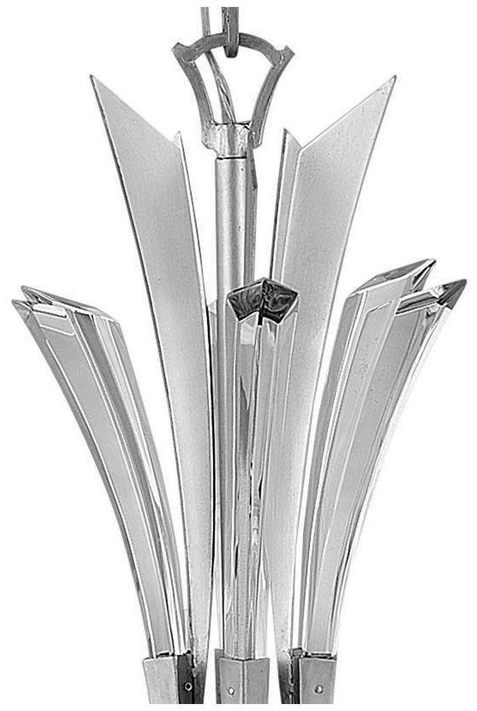 Image 7 Fredrick Ramond Chandelier Vida Medium Single Tier Chandelier 29" Glac more views