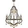 Fredrick Ramond Cordoba 30" Wide Distressed Iron Chandelier