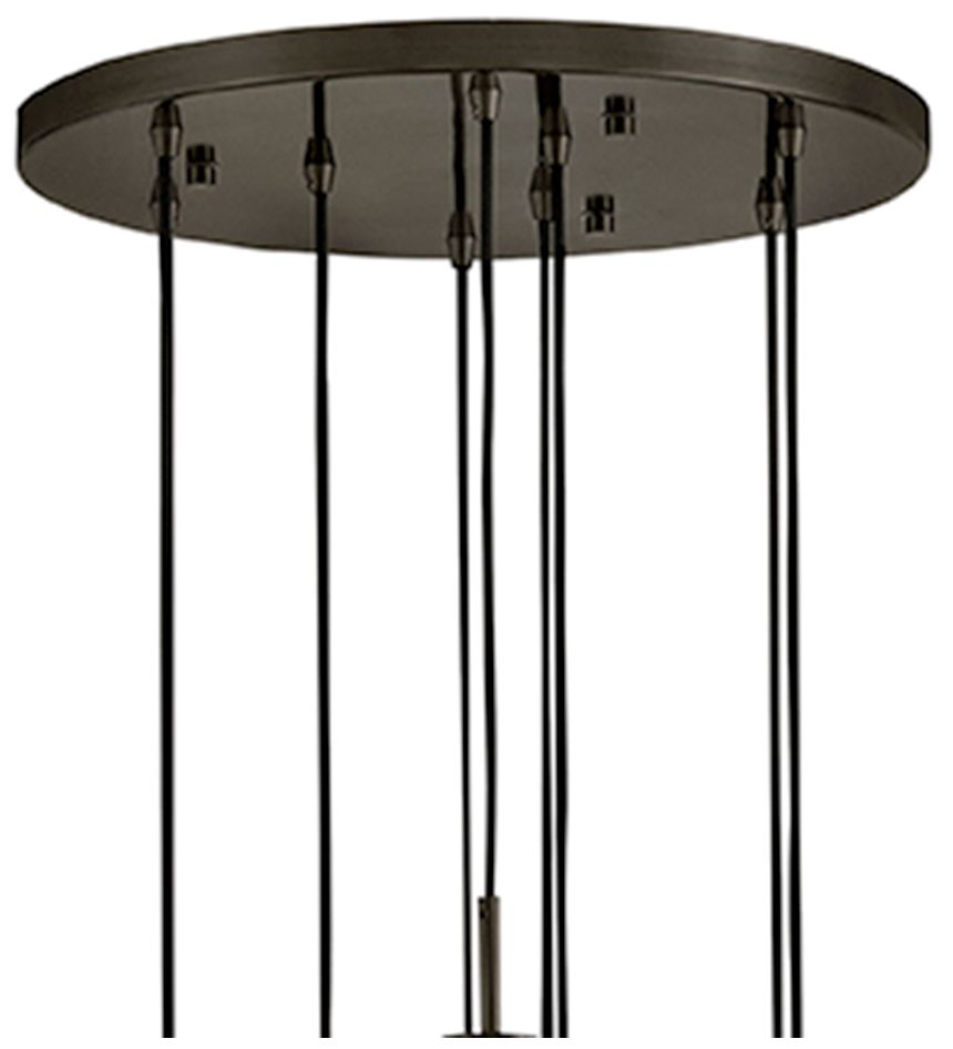 Image 6 Fredrick Ramond Cosette Large Pendant 19.75" Black Oxide more views