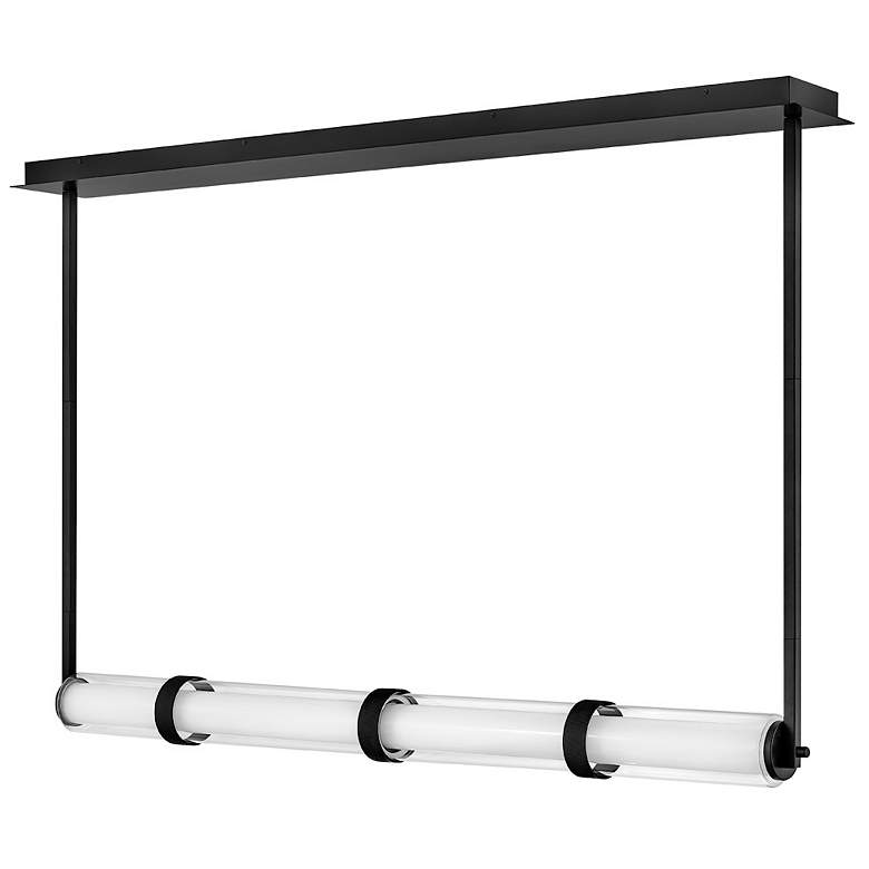 Image 4 Fredrick Ramond Cy 49 1/2" Wide Black LED Linear Pendant more views