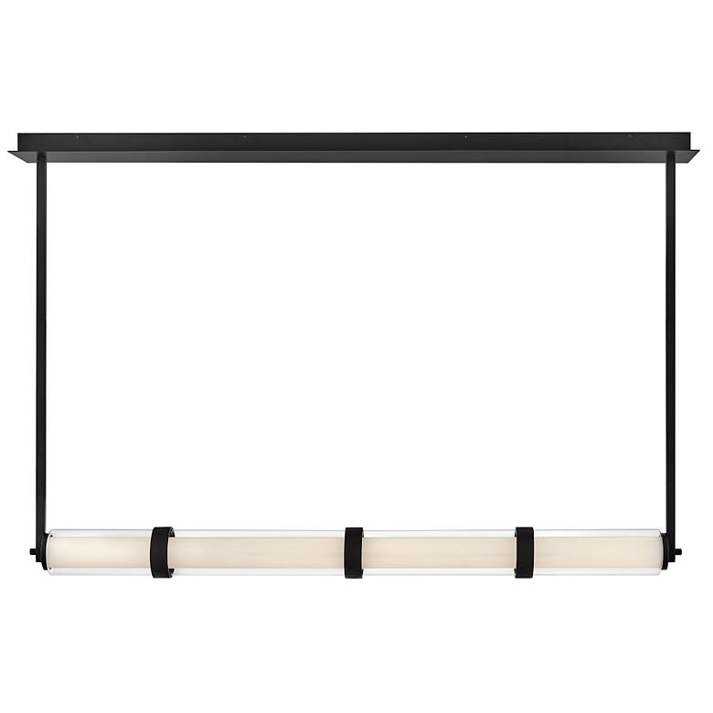 Image 5 Fredrick Ramond Cy 49 1/2" Wide Black LED Linear Pendant more views