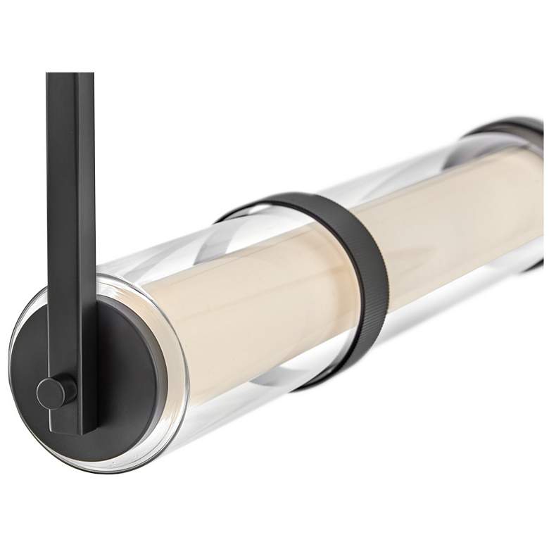 Image 7 Fredrick Ramond Cy 49 1/2" Wide Black LED Linear Pendant more views