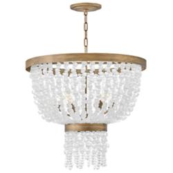 Fredrick Ramond Dune 25" Wide Gold Chandelier