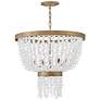 3_Fredrick Ramond Dune 25" Wide Gold Chandelier more views