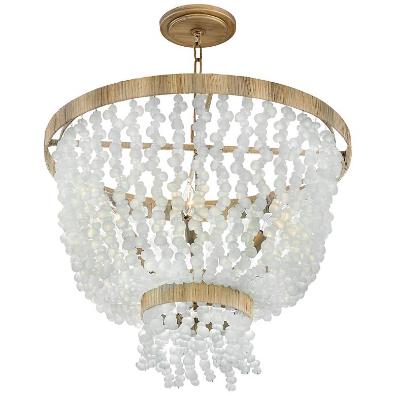Image 4 Fredrick Ramond Dune 25" Wide Gold Chandelier more views