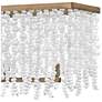 3_Fredrick Ramond Dune 48"W Burnished Gold Linear Chandelier more views