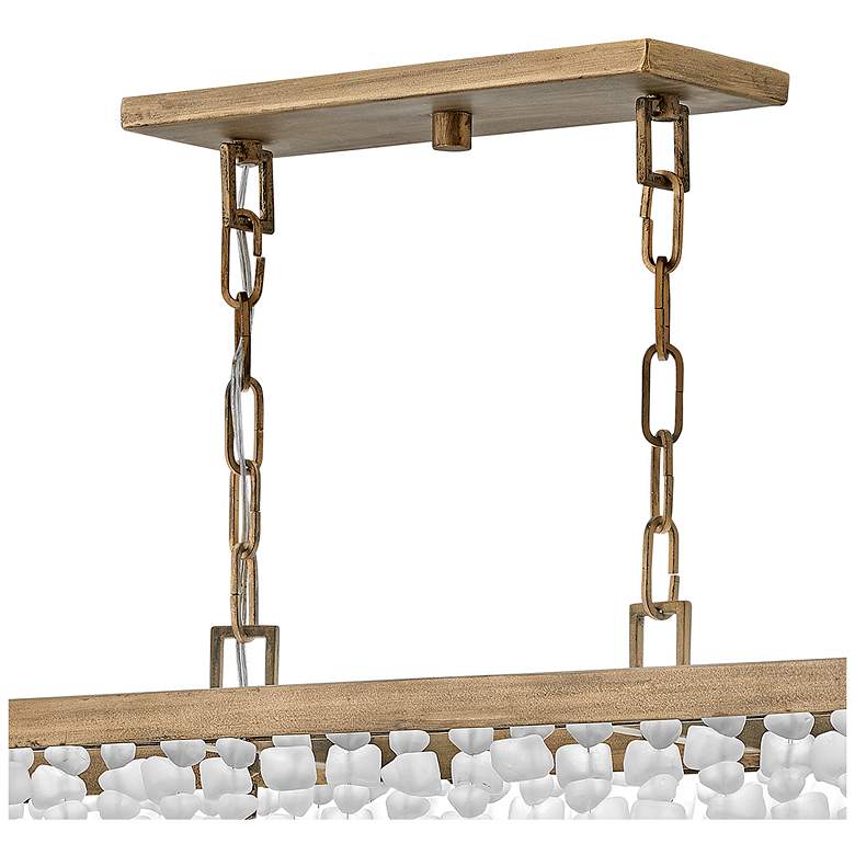Image 5 Fredrick Ramond Dune 48"W Burnished Gold Linear Chandelier more views