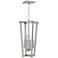 Fredrick Ramond Empire 13"W Polished Nickel Pendant Light