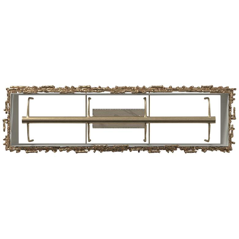 Image 3 Fredrick Ramond Farrah 48 1/4 inch Modern Gold 8-Light Linear Chandelier more views