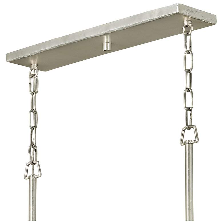 Image 5 Fredrick Ramond Farrah 60" Wide Ten-Light LED Modern Linear Chandelier more views