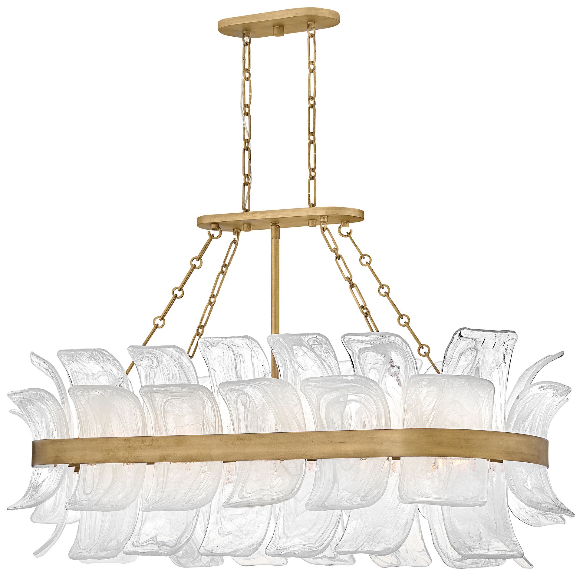 Fredrick Ramond Fleur Large Ten Light Linear 48