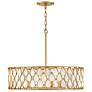 1_Fredrick Ramond Foyer Estie Medium Chandelier Piastra Gold