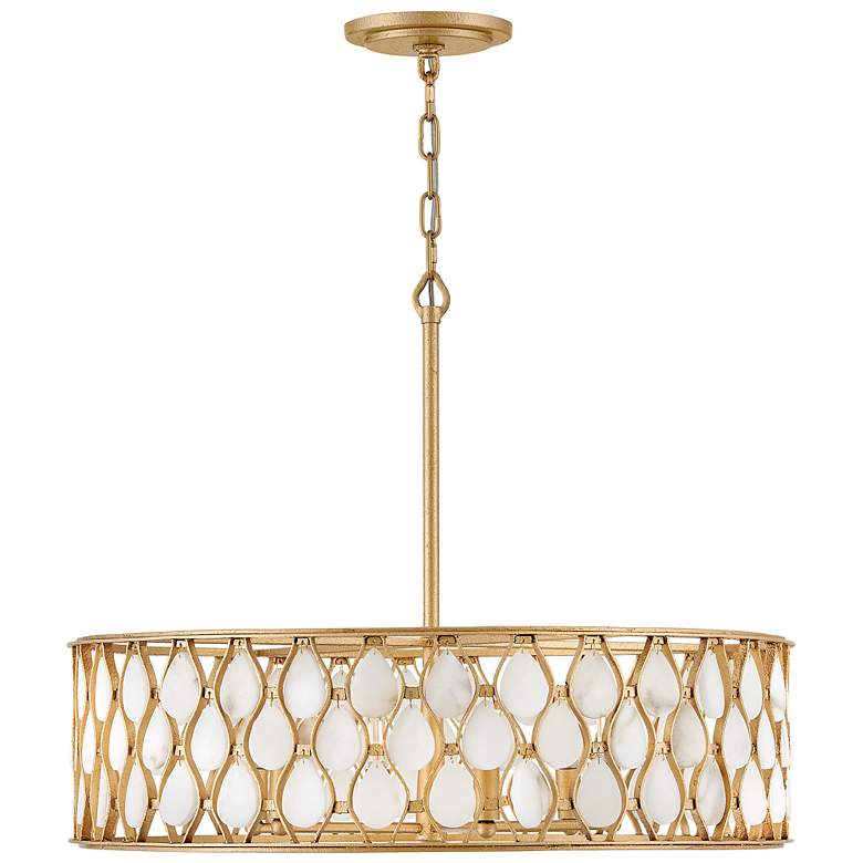 Image 2 Fredrick Ramond Foyer Estie Medium Chandelier Piastra Gold more views