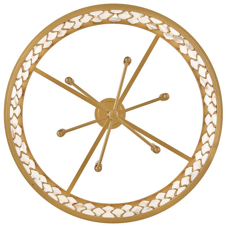 Image 7 Fredrick Ramond Foyer Estie Medium Chandelier Piastra Gold more views