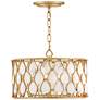 2_Fredrick Ramond Foyer Estie Medium Semi-Flush Mount Piastra Gold more views